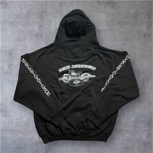 Harley-Davidson Black Graphic Hoodie